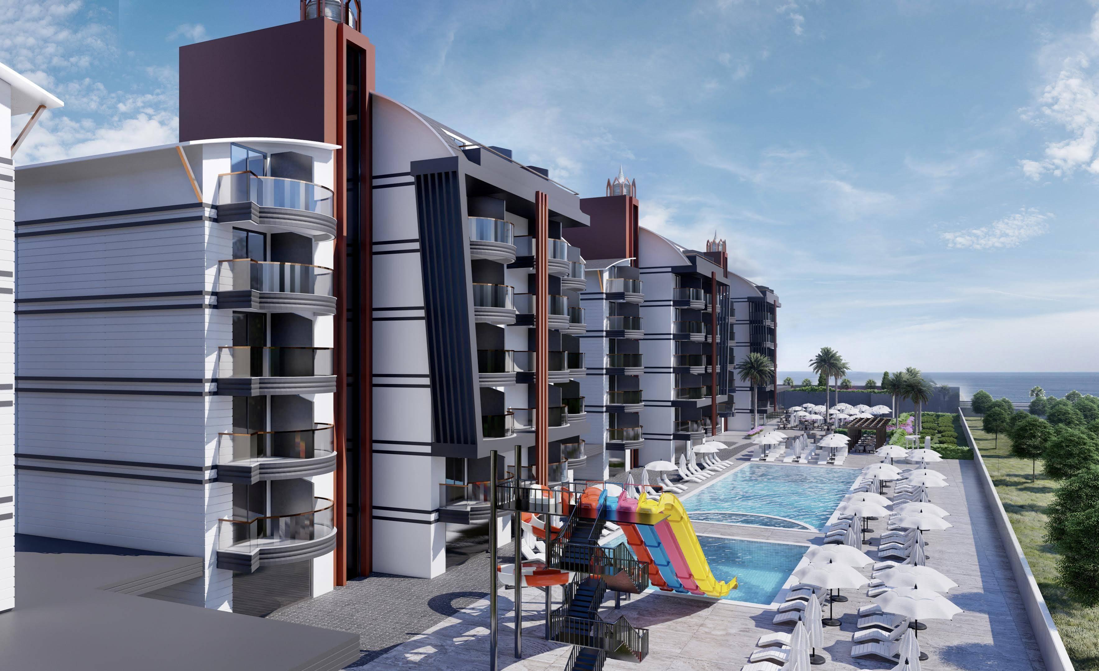 Grand Uysal Beach & Spa Hotel Alanya Bagian luar foto