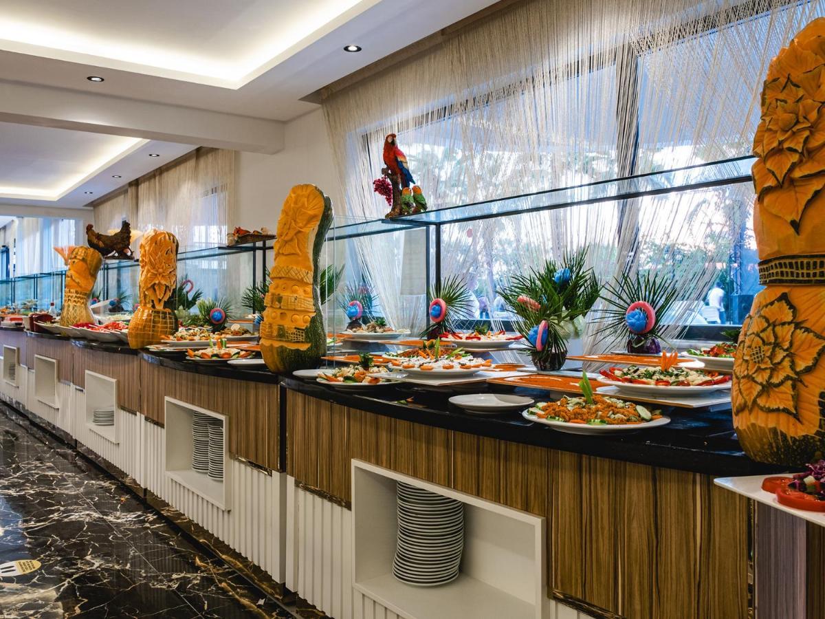 Grand Uysal Beach & Spa Hotel Alanya Bagian luar foto