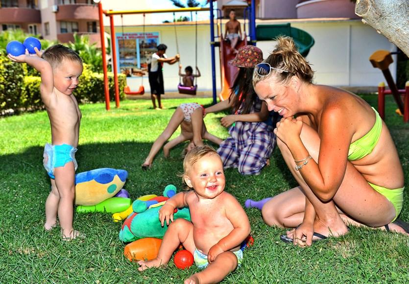 Grand Uysal Beach & Spa Hotel Alanya Bagian luar foto